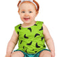 Fun Costumes - Flintstones Pebbles Costume For Infants, Flintstones Baby Cavewoman Outfit For Cosplay & Halloween (0/3Mo, Green,