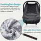 Waterproof Baby Car Seat Cover?Yvmvdv Patented Cold Weather Carseat Cover For Babies,Infant Car Seat Cover Canopy For Boy Girls,