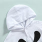 Wasaigood Infant Baby Halloween Cloak Toddler Kids Girls Boys Ghost Hooded Cosplay Clothes White Halloween Poncho Cape (White,9-