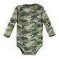 Hudson Baby Unisex Baby Cotton Long-Sleeve Bodysuits, Into The Woods Prints 7-Pack, 0-3 Months