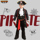 Spooktacular Creations Pirate Costume For Kids, Boy Captain Pirate Costume For Halloween Trick-Or-Treating, Pirate Themed Party,