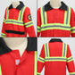 Hapnbcele Firefighter Costume For Kids Fire Fighter Costume Dress Up Set With Hat Jacket Pants Badge Belt Axe Fire Extinguisher