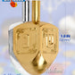 Hanukkah Dreidels - Metallic Gold And Silver Dreidel - 10 Pack Medium