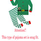 Family Feeling Baby Infant Holiday Christmas Elf Pjs Long Sleeves Pajamas Set Green Size 18-24M