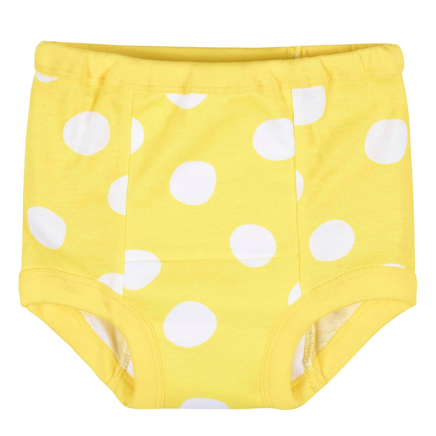 Gerber Baby Girls Infant Toddler 4 Pack Potty Training Pants Underwear Peach And Yellow 2T
