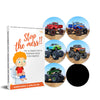 Potty Training Seat Magic Sticker Monster Truck Toddler Potty Training Toilet Color Changing Sticker 5Pack Toilet Targets With F