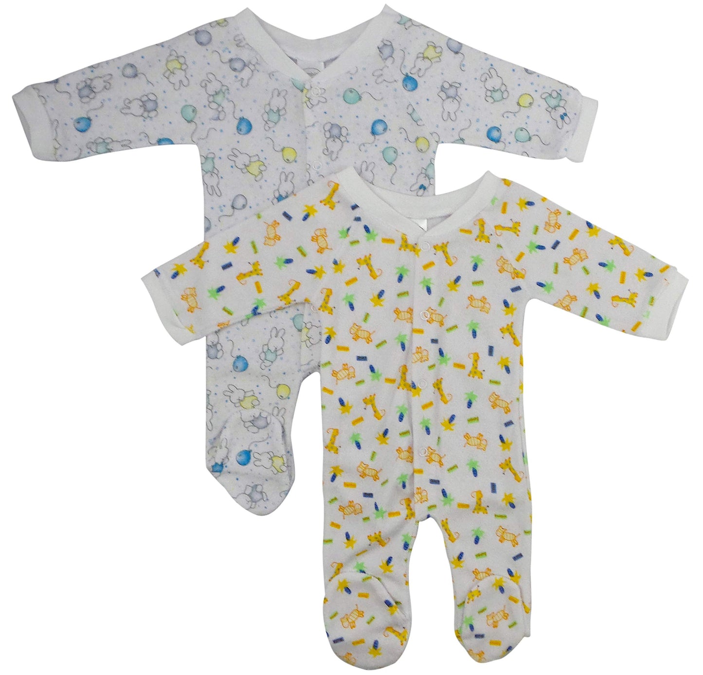 Bambini Preemie One Pack Terry Sleep & Play