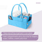 Mr. Pen- Baby Diaper Caddy Organizer, Blue, Baby Organizer, Car Diaper Caddy, Baby Caddy Organizer, Portable Diaper Caddy, Diape
