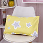 Meju Star Yellow 100% Cotton Duvet Cover 43' X 59' + Pillowcase 13' X19' Bedding Set With Zipper Closure For Baby Toddler Bo
