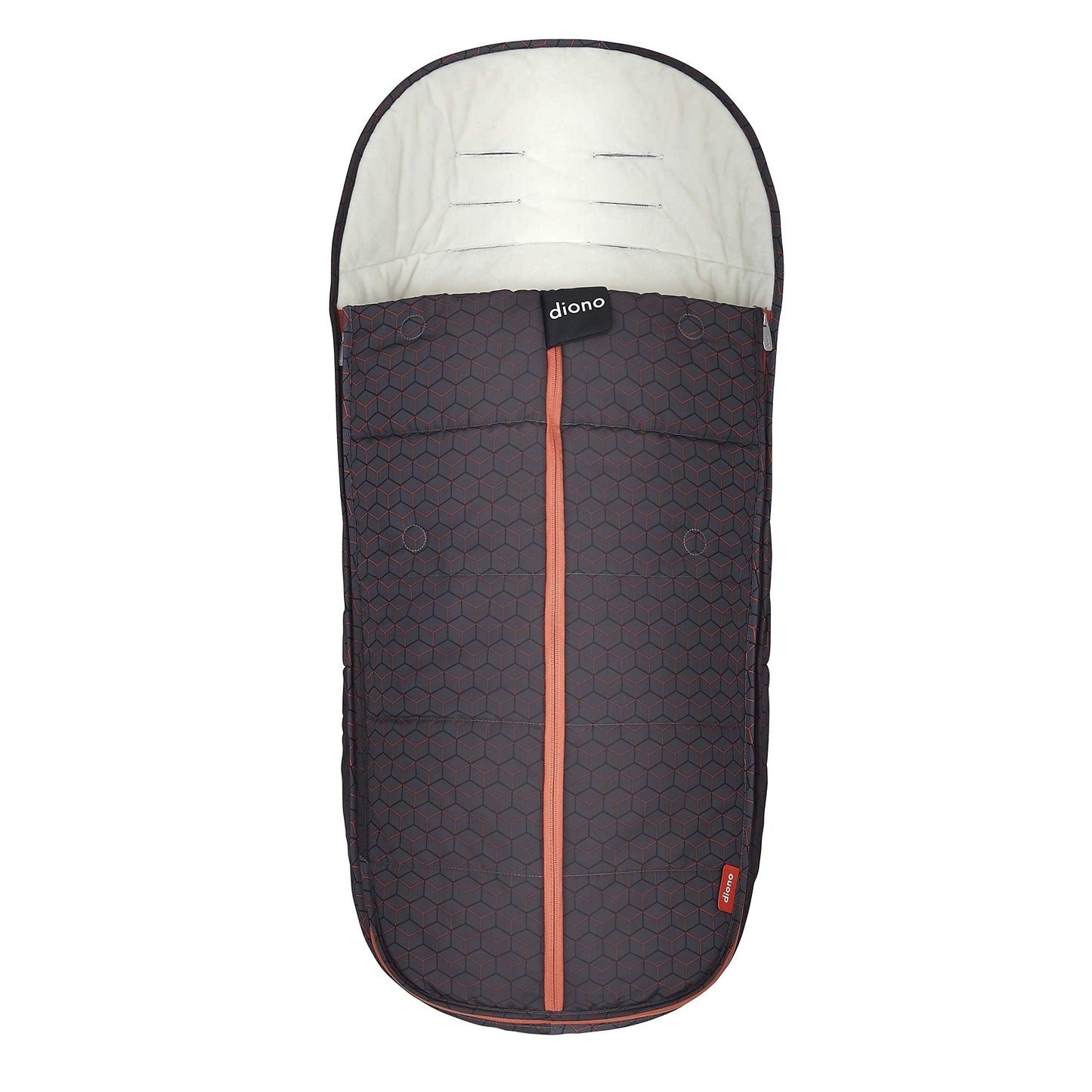 Diono All Weather Stroller Footmuff, Universal Fit from Baby to Toddler with Cozy Super Soft Padding, Weatherproof, Water Resist