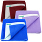Bumpers AntiPiling Quick Dry & Absorbent Sheet Polycotton Baby Bed Protecting Waterproof Mat (Royal Blue, Violet, Maroon, Small