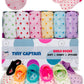 Tiny Captain Baby Toddler Girls Grip Socks 1-3 Year Old Anti Slip w/Strap Socks 1 Year old Girl Gift(as1, age, 1_year, 3_years, 