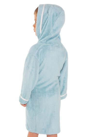 Premium Soft Bath Robe For Toddlers Babies Kids - Organic Bamboo Toddler Robe With Hood - Girls Robe Boys Robe Baby Robe (2-3T,