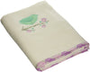 Pam Grace Creations Towel Set, My Baby Lovebird, Green/Pink/White
