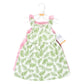 Hudson Baby Baby Girls Hudson Cotton Dresses, Palm Leaf, 0-3 Months Casual Dress, Palm Leaf, 3 Months Us