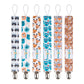 Babygoal Animal Pacifier Clips, 6 Pack Pacifier Holder For Boys And Girls Fits Most Pacifier Styles &Teething Toys And Pacifier