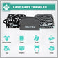 Easy Baby - Diaper, Bottle, And Supplies - Organizer Pouches And Changing Pad - Change, Feed, Dress, And Clean Me (8 Pack Brookl