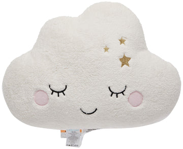 Little Love By Nojo - Plush Cloud Shaped Decorative Pillow, Decorative Nursery Pillow, Playroom D  Cor, Cute Throw Pillows, Whit