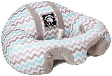 The Original Hugaboo Infant Sitting Chair - Blue Chevron , 3-10 Month