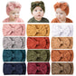 Prohouse 12 Pack Baby Nylon Headbands Hairbands Hair Bow Elastics Handmade Hair Accessories for Baby Girls Newborn Infant Toddle
