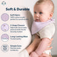 Gerber Baby Unisex Muslin Bandana Bibs 10-Pack, Solid Nature, One Size
