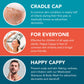 Happy Cappy Medicated Shampoo And Body Wash And Beanie Brush Bundle - Baby Dandruff Shampoo, Helps Cradle Cap And Seborrheic Der