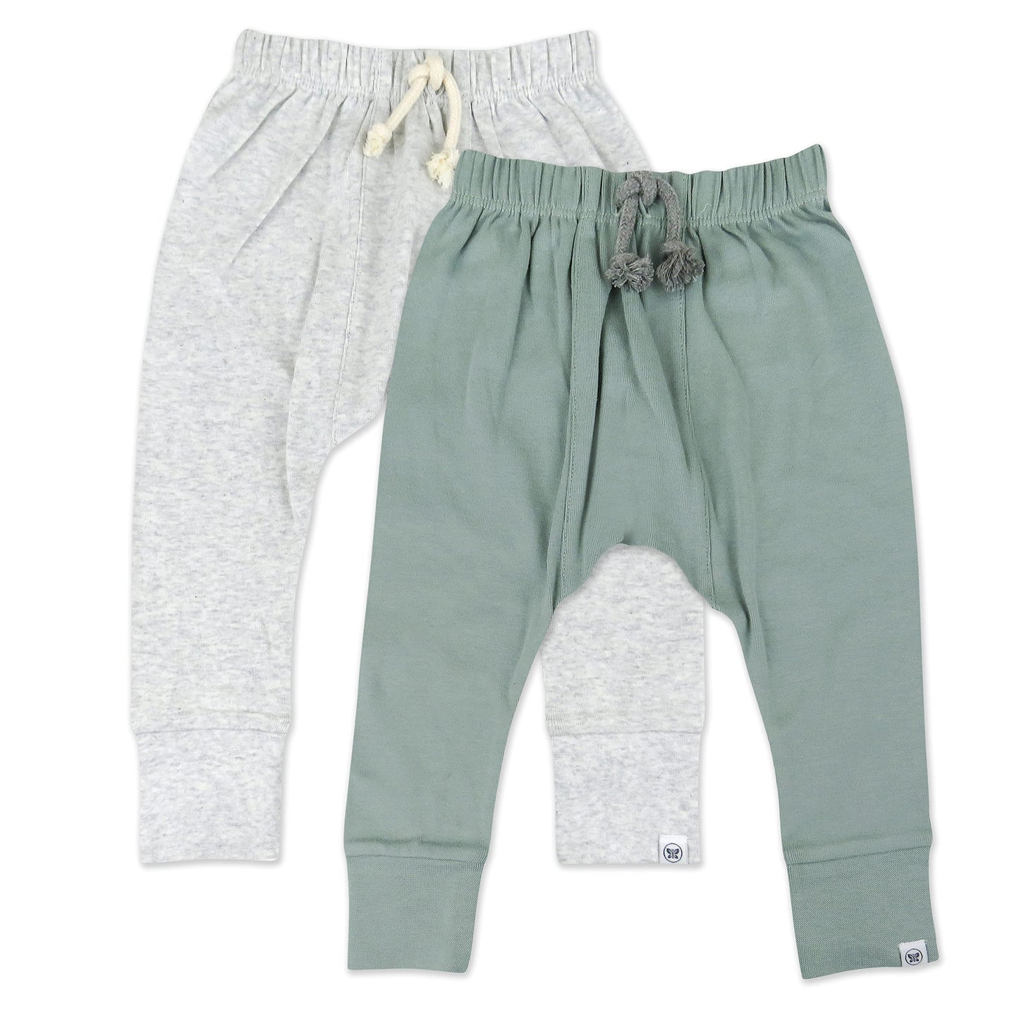 Honestbaby Multipack Honest Pants Joggers Pull On 100% Organic Cotton For Infant Baby And Toddler, Boys, Girls, Unisex, Morning