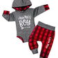 Fommy Baby Boy Clothes 3-6 Months Boy Outfit Mamas Boy Letter Print Hoodies+Little Man Long Pants 2PCS Set Stuff gifts