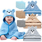 14 PCS Thicken Baby Towels Set, 3 PCS Soft Hooded Baby Towels & 11 PCS Washcloths, Baby Bath Towels for Newborns, Infants & Todd