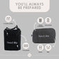 Easy Baby - Diaper, Bottle, And Supplies - Organizer Pouches - Change, Feed, And Dress Me (4 Pack Brooklyn) | Organizing Packing