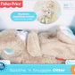 Fisher-Price Baby Toy Soothe n Snuggle Otter Portable Plush Sound Machine with Music Lights & Breathing Motion for Newborns 0+