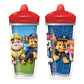 Playtex Sipsters Stage 3 Paw Patrol Spill-Proof, Leak-Proof, Break-Proof Spout Cup For Boys, 9 Ounce - Pack Of 2, Red