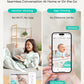 Dr.Care Vistaview Lite Rb Smart Wifi Baby Monitor - 4    720P Split Screen & 1080P Camera App Control, Motion Alerts, 2500Mah Re