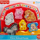 Fisher-Price Toddler Shape Sorting Toy Laugh & Learn Farm Animal Puzzle with Music & Sounds for Kids Ages 1+ Years