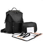 ARDIKAMA Diaper Bag Backpack Leather Backpack for Women Travel Baby Bag Mother Outdoor Backpack with Changing Pad Stroller Strap
