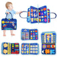 Busy Board for 1 2 3 4 Year Old Toddler Montessori Busy Book Sensory Learning Toys for Boys Girls Preschool Toy Birthday Idea Gi