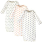 Touched by Nature Unisex Baby Organic Cotton Gowns, Prints Tribal, Preemie/Newborn