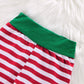 Aslaylme Baby Boy Christmas Outfit Xmas Clothes Elf Bodysuit (Green,18-24 Months)