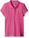 The Children'S Place Girls Uniform Pique Polo Shirt, Aurora Pink, 10 12 Us