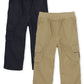 The Children'S Place Baby Boys And Toddler Boys Pull On Cargo Pants, Flax/New Navy, 6-9 Months