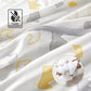 TILLYOU 2 Pack Baby Sleep Sack 6-12 Months 100% Cotton Wearable Blanket 0.5 TOG Sleeveless Summer Sleep Sacks with 2-Way Zipper,