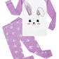 Family Feeling Baby Boys Girls Rabbit Easter Pajamas 100% Cotton White Pjs Infant Kid 18-24 Months