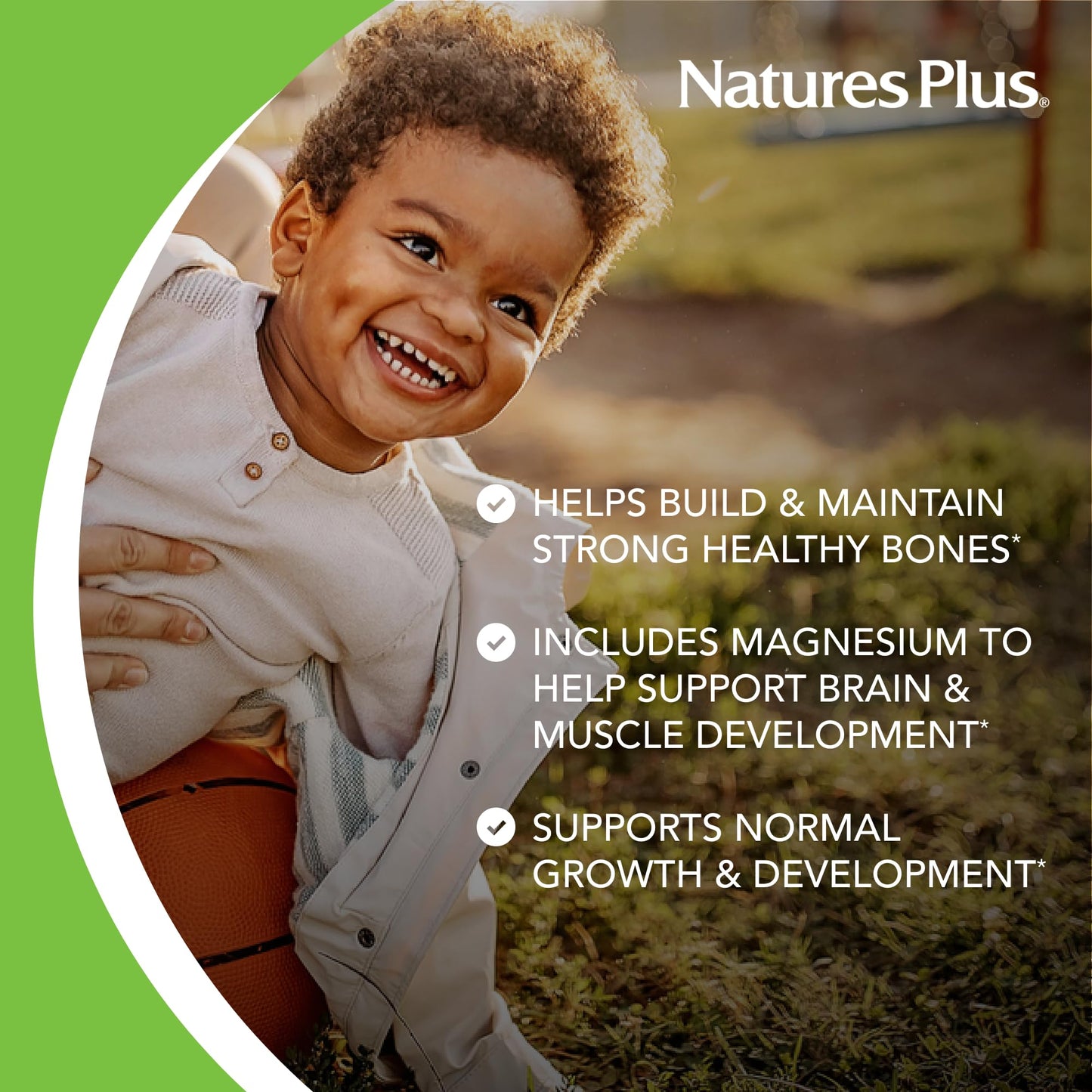 Naturesplus Animal Parade Calcium, Vanilla Sundae Flavor - 90 Animal-Shaped Chewable Tablets - Pack Of 2 - Promotes Healthy Bone