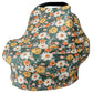 Konssy Baby Car Seat Covers- Multi-Use Carseat Canopy For Babies, Stretchy Infant Carseat Cover Boy, Shower Gifts For Unisex Boy