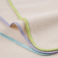 Osocozy Organic Flannel Cloth Baby Wipes - Reusable & Washable Saves Money. 100% Unbleached Organic Cotton. Colorful Stitching.