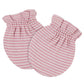 Gerber Baby Girls Cap And Mitten Sets 8Pc Pink Leopard Newborn