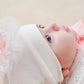 Lilax Baby Girl Jewels Crown Layette 3 Piece Gift Set 0-3 Months Pink