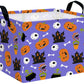 BOOHIT Large Halloween Themed Candy Gift Boo Basket for Kids Baby Personalized Adults Storage Bin Fall Decor(Castle Eye Pumpkin)