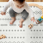 Foam Baby Play Mat, Piglog 72   X 48    Baby Crawling Mat, Floor Mats For Kids For Baby With Interlocking Floor Tiles, Toddler P
