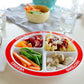 Choose Myplate Portion Plate For Kids, Toddlers - Kids Nutrition Plates With Dividers Plus Dairy Bowl From Health Beet (English